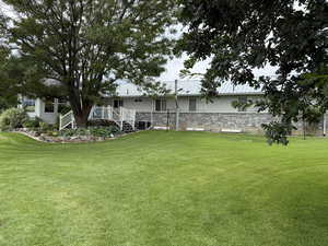 Back of property