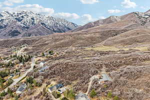 View of mountain background