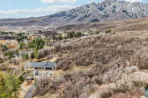 View of mountain background
