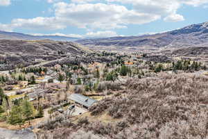 View of mountain backdrop