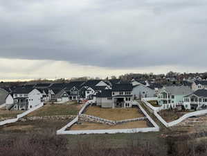 Dock featuring a residential view