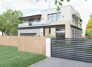 Conceptual renderings – Not an approved building plan (2500 SF footprint)