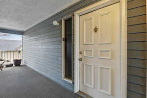 Entrance to property