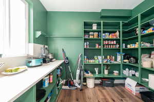 View of storage area