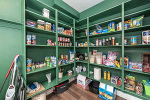 View of storage area