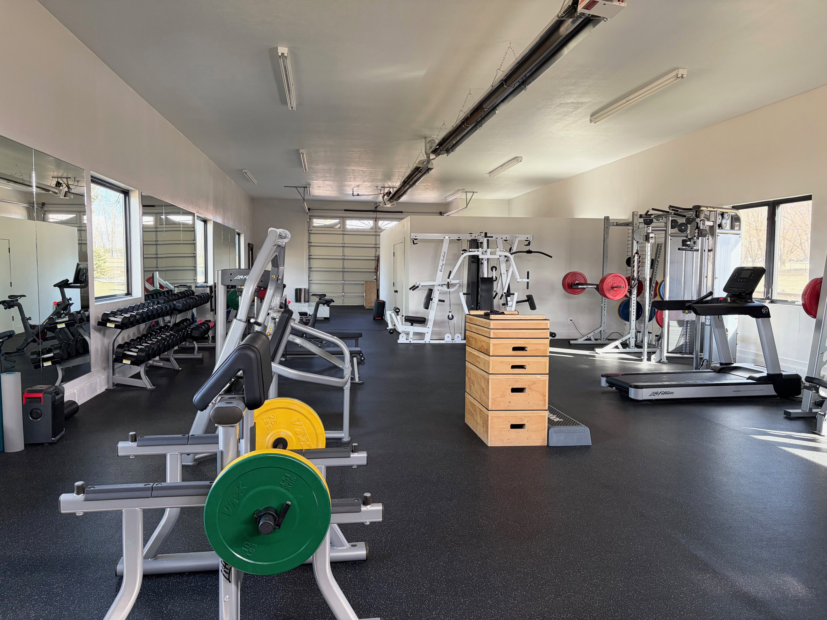 View of gym