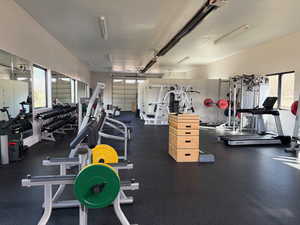 View of gym