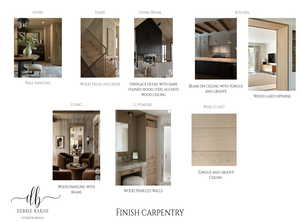 View of a document with a collage of images