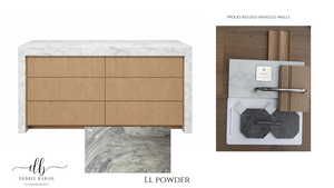 View of marketing collateral with multiple images