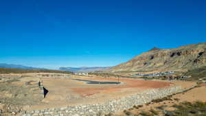 View of mountain background