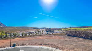 View of mountain backdrop