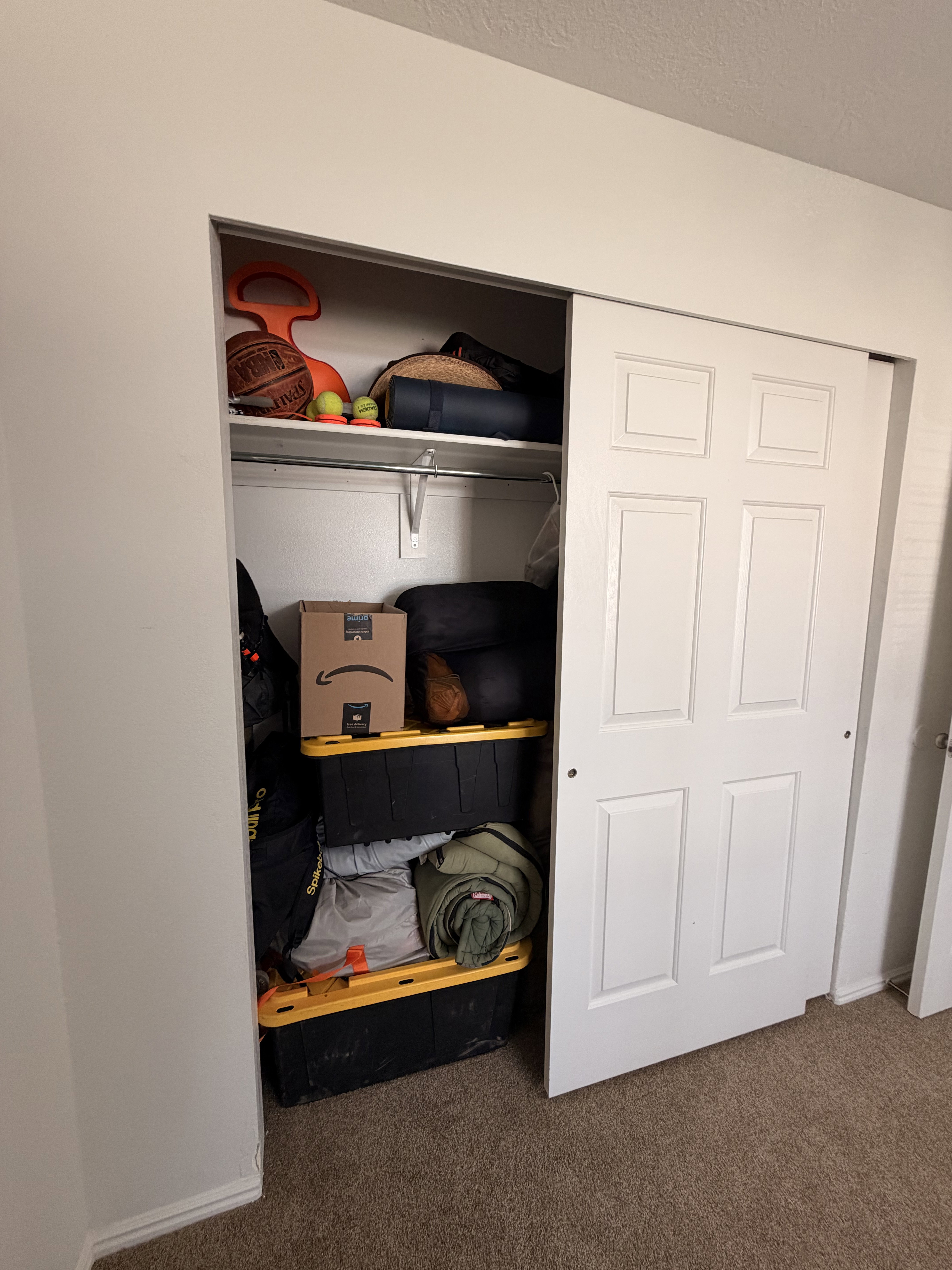 View of closet