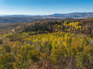 View of mountain backdrop