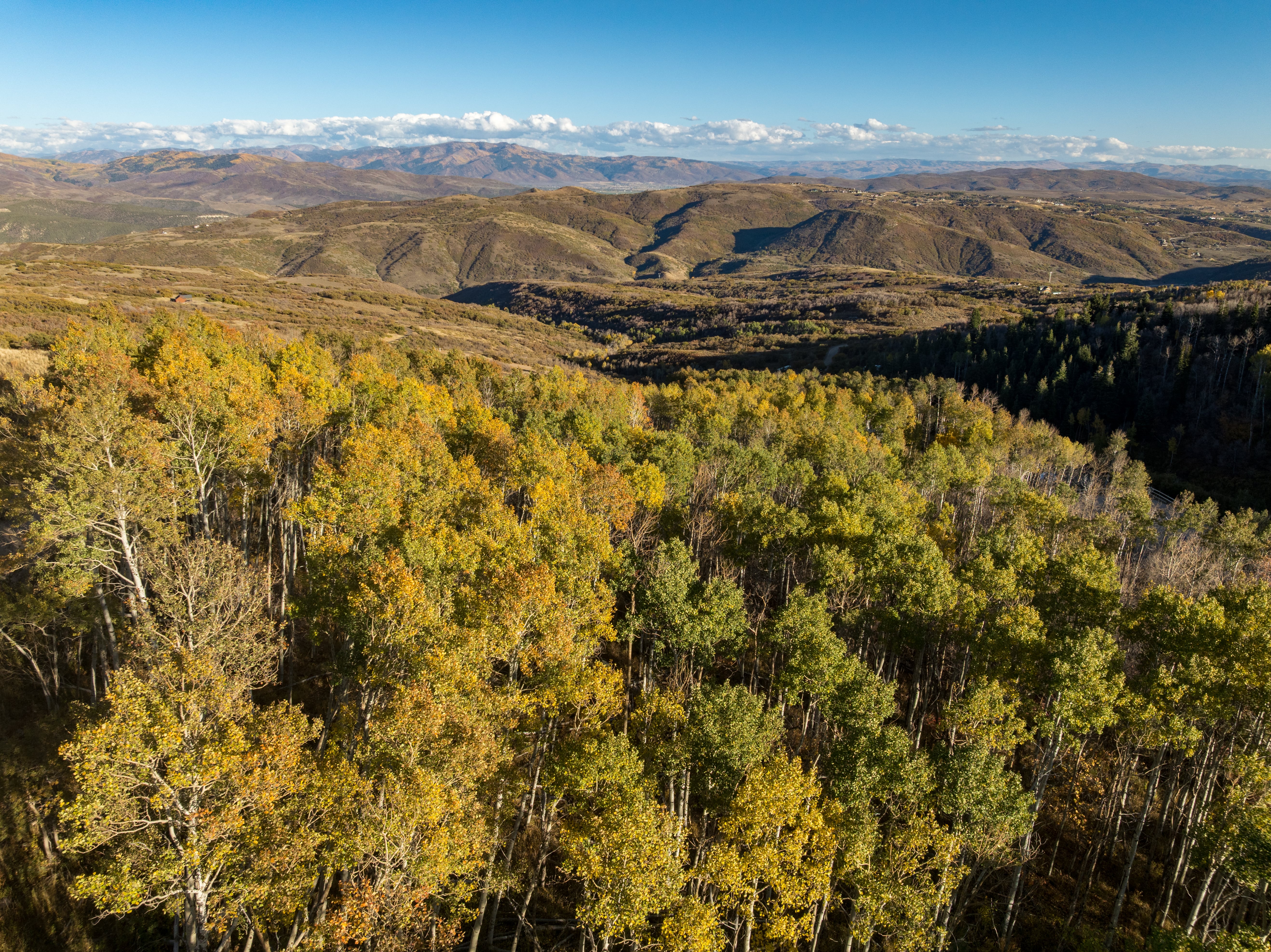 View of mountain background