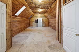 Bonus Room above Garage Bonus room featuring vaulted ceiling
