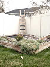 Exterior view of a garden