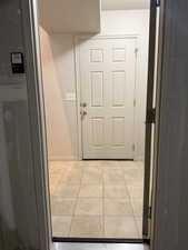 Coming in from the Garage