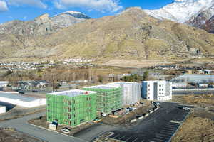 View of mountain background