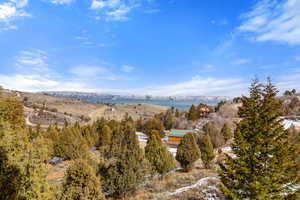 View of mountain backdrop