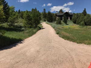 View of dirt / gravel road