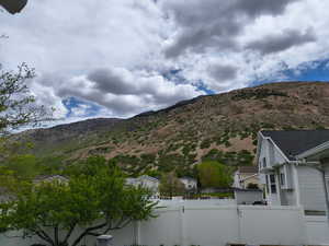 View of mountain backdrop