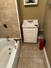 Back single house 2 bedrooms with one car garage and backyard deck