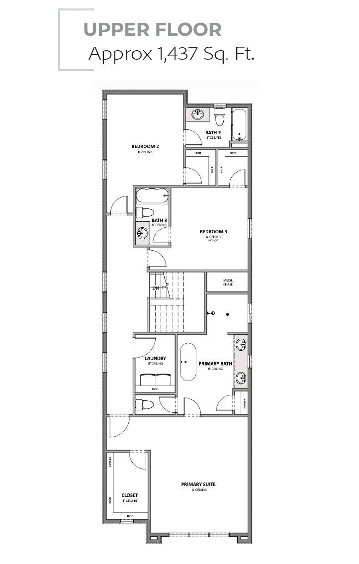View of floor plan / room layout
