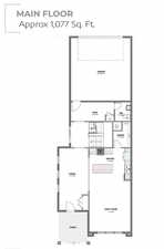 View of floor plan / room layout