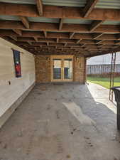 View of patio / terrace with french doors