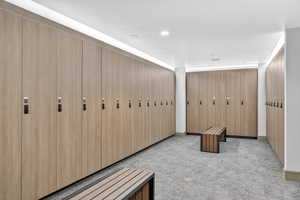 Owner ski locker room
