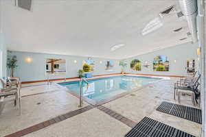 View of indoor pool