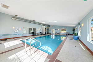 View of indoor community pool
