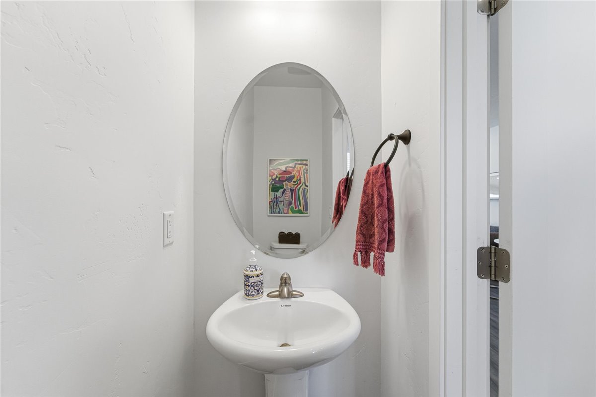 Bathroom with a sink