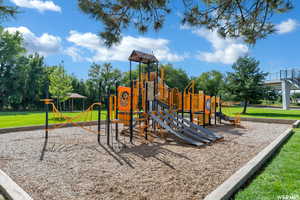 Community play area featuring a yard