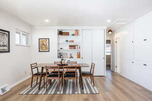 Dining area featuring plenty of natural light