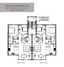 View of home floor plan