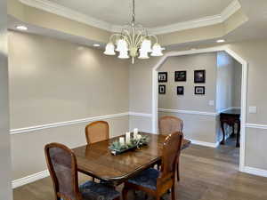 Separate Formal Dining Room with Kitchen access