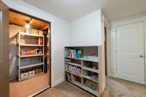 View of storage room