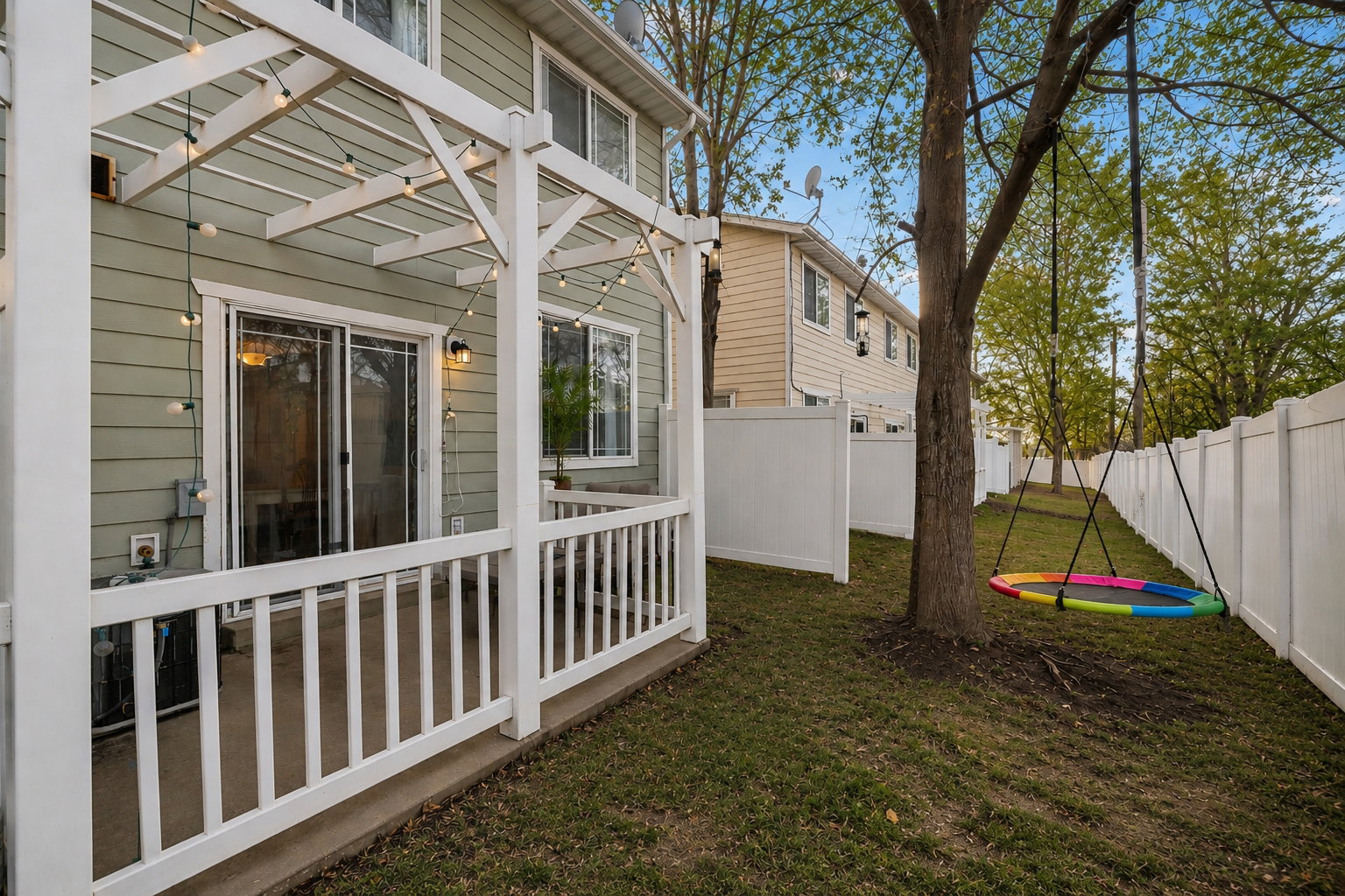 Virtually improved landscaping