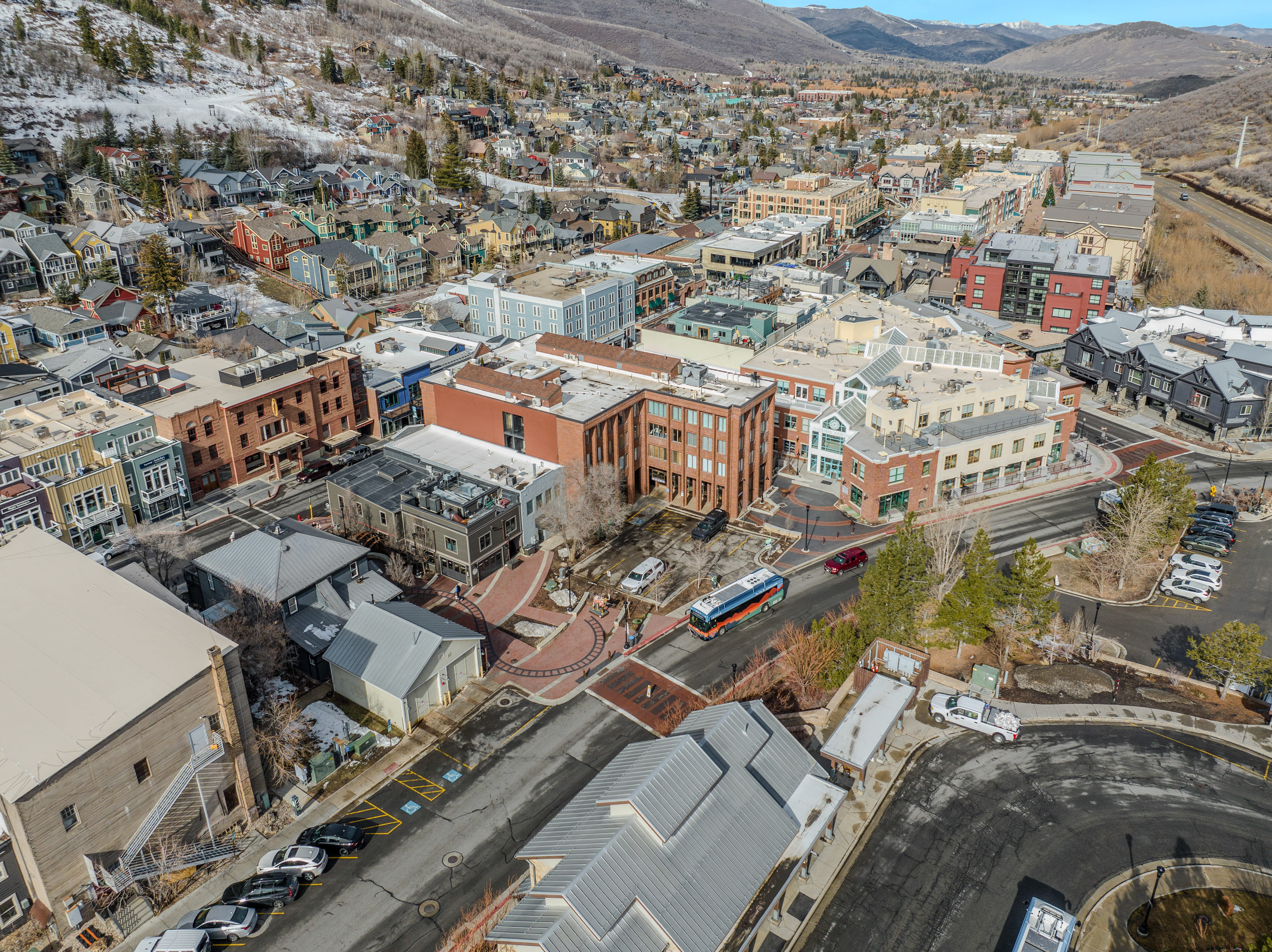 View of property location with a mountainous background