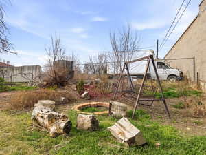 Fire pit area