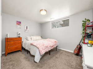 Bedroom 1 in basement