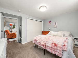 Bedroom 1 in basement
