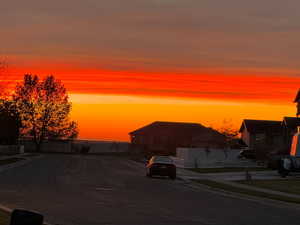 View of Sunset from the property
