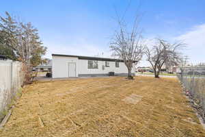 Back of property featuring a patio area