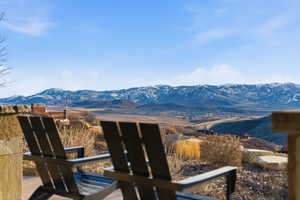 View of mountain backdrop