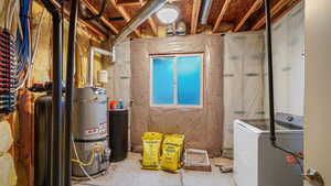 Additional basement laundry and utility room