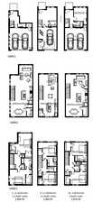 Unit floorplans