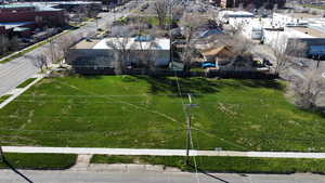 Aerial view from 21st Street