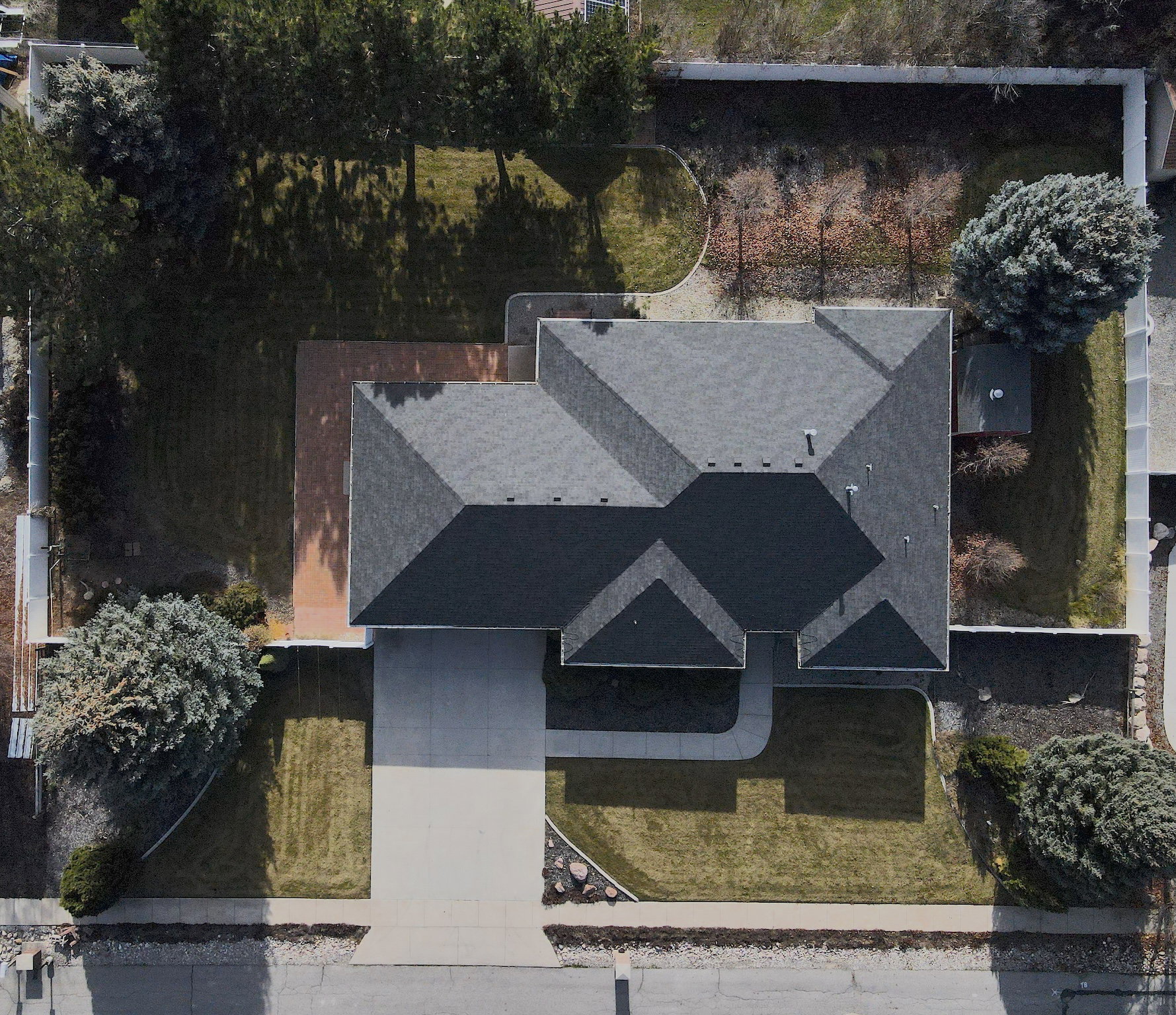 View of subject property